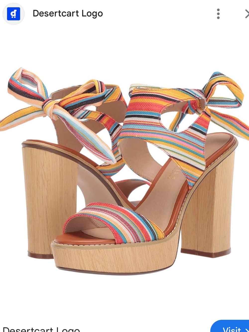 Very Volatile platform sandal
